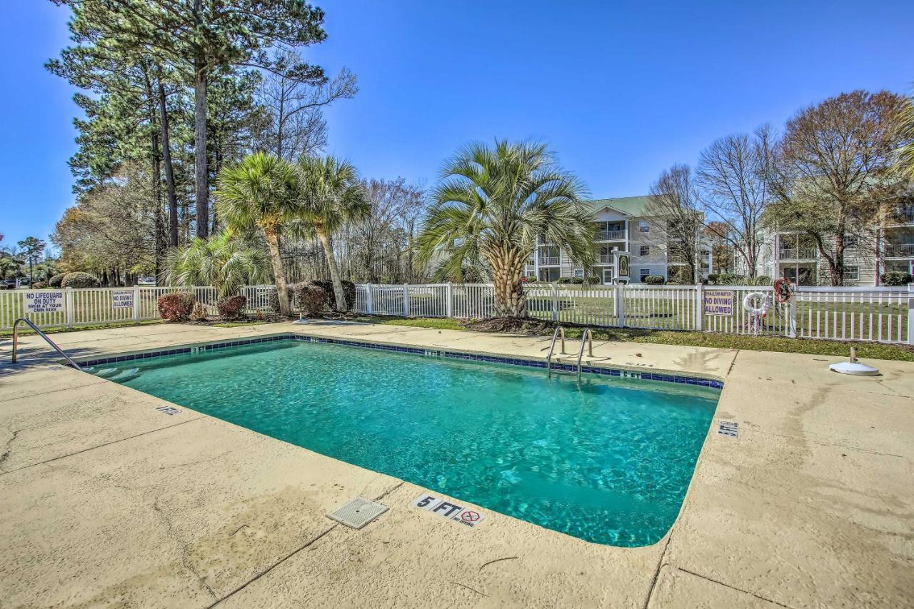Lovely Myrtle Beach Condo With Community Pool! Bagian luar foto